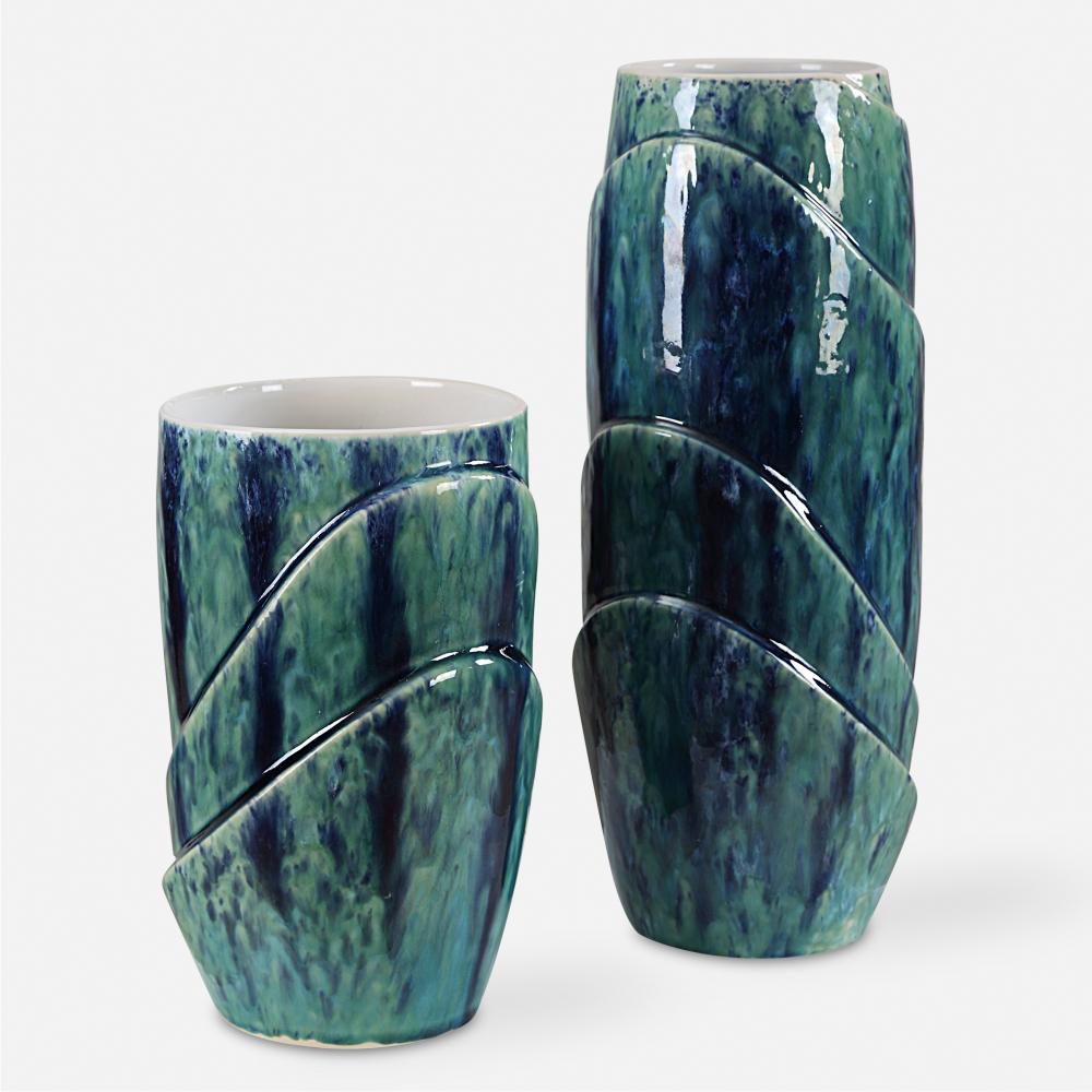 Uttermost Tranquil Duo Vases Set/2