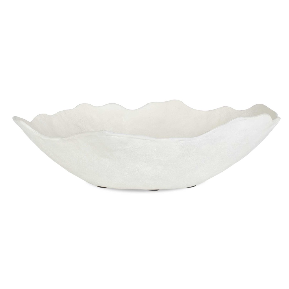 Uttermost Obscura Warm White Outdoor Bowl