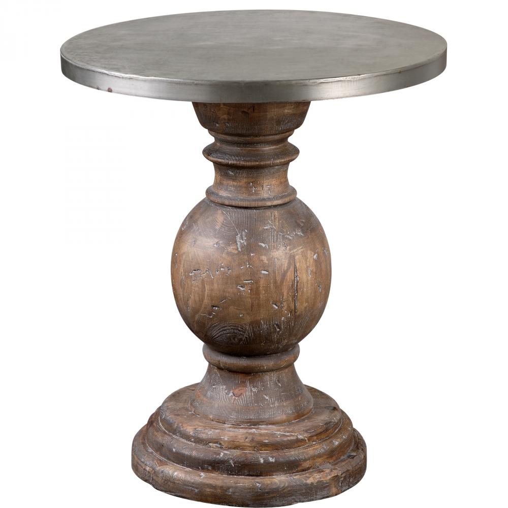 Uttermost Blythe Wooden Side Table