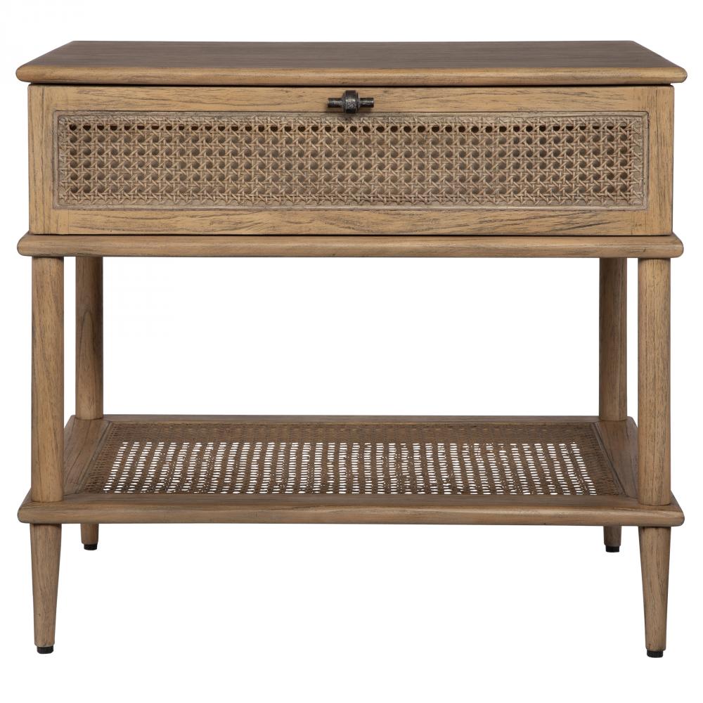Uttermost Coast Rattan Cane Side Table