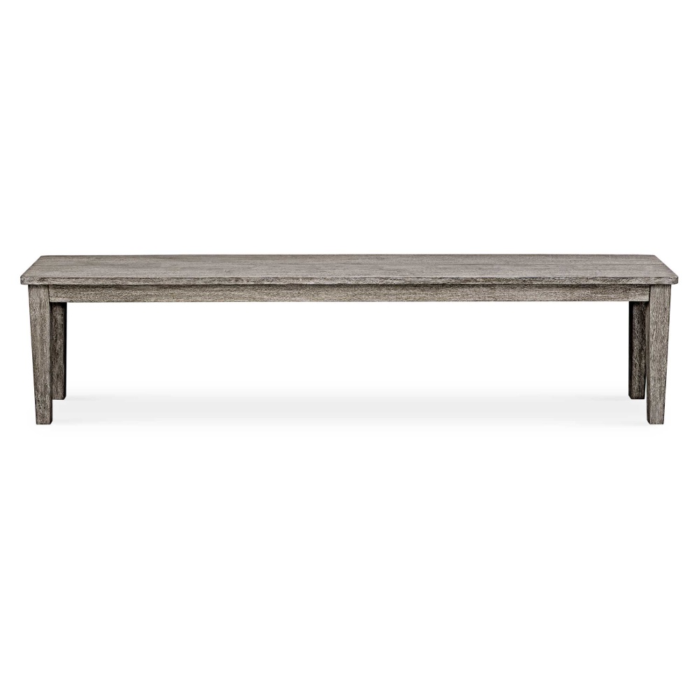 Uttermost Forsyth Dark Gray Outdoor Bench