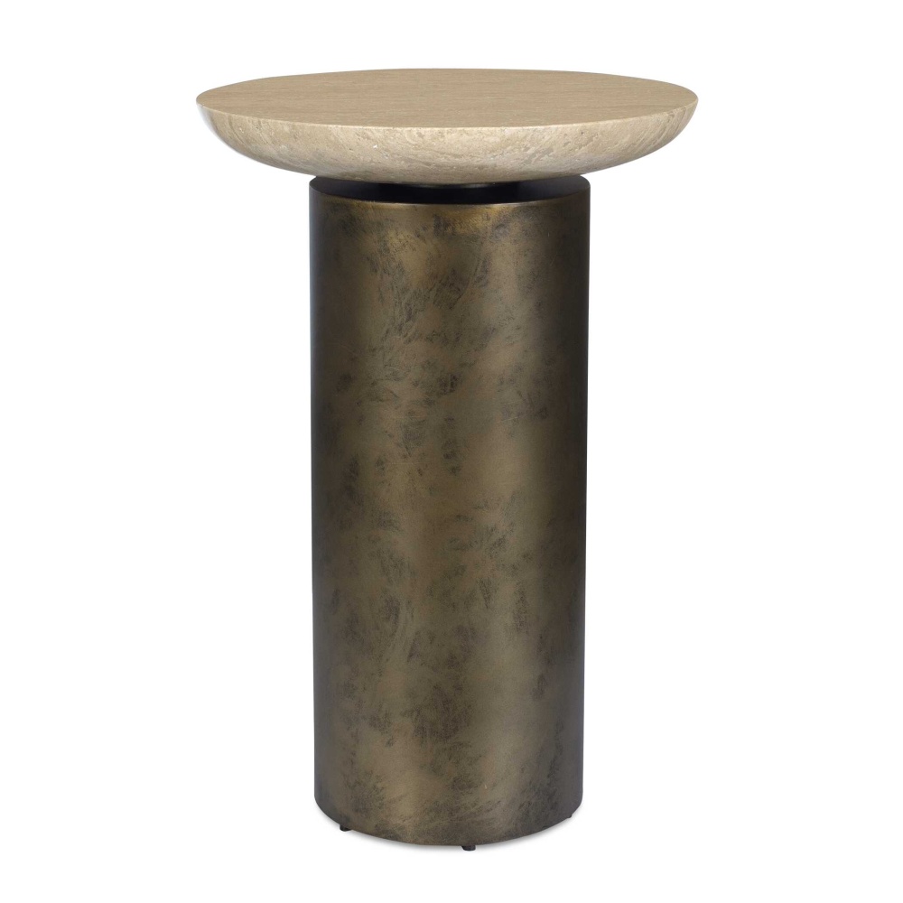 Uttermost Oslo Brass Outdoor Accent Table