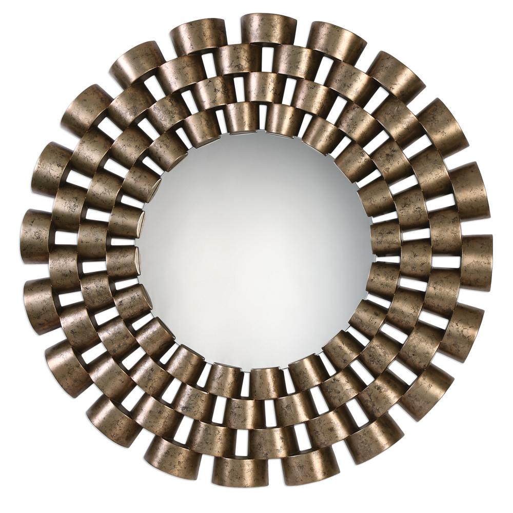 Uttermost Taurion Round Mirror
