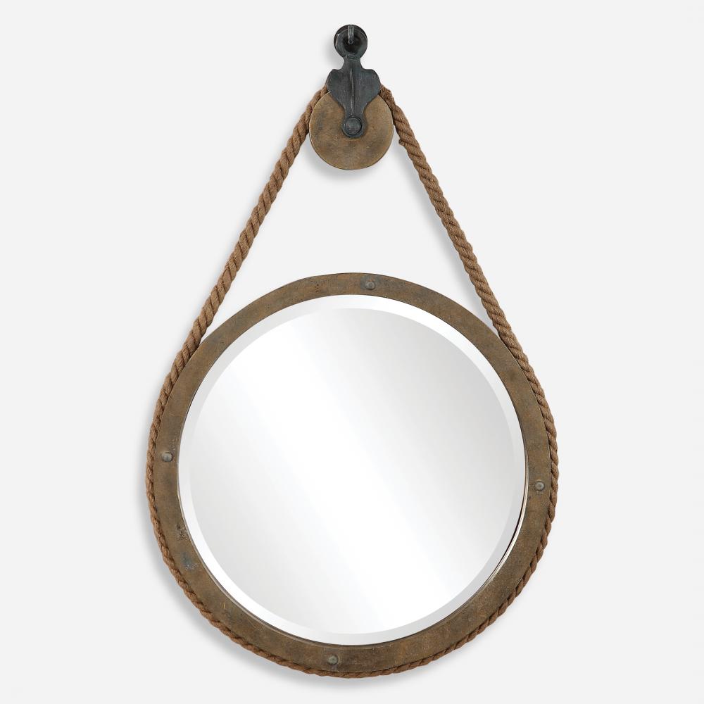 Uttermost Melton Round Mirror