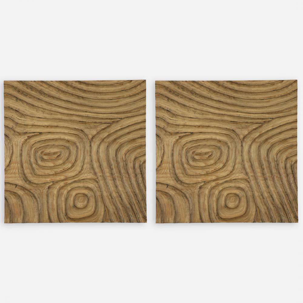 Uttermost Channels Wood Wall Decor