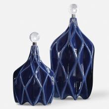 Uttermost 17526 - Uttermost Klara Geometric Bottles Set/2