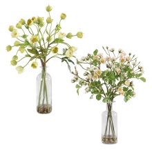 Uttermost 60251 - Uttermost Tranquility Lenten Rose Bouquets Set/2