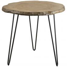 Uttermost 25468 - Uttermost Runay Wood Slab Side Table