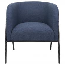 Uttermost 23683 - Uttermost Jacobsen Denim Barrel Chair