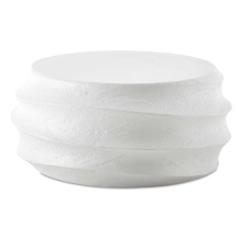 Uttermost 50199 - Uttermost Winded Outdoor White Coffee Table