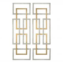 Uttermost 04145 - Uttermost Aerin Geometric Wall Art Set/2