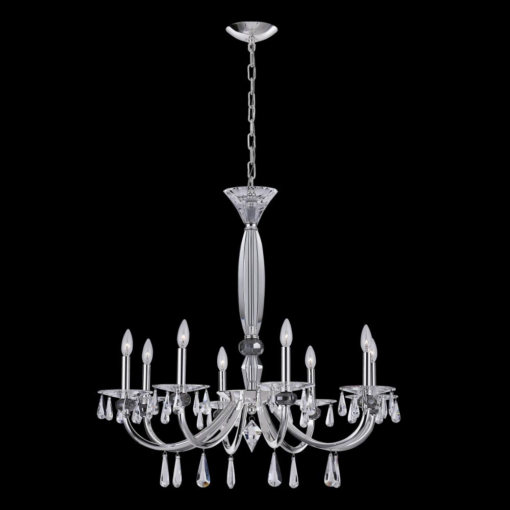 PASSO 8 LT SILVER CHANDELIER