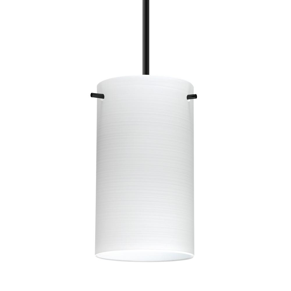 Besa Stilo 7 Pendant Black Chalk 1x40W B10 Med