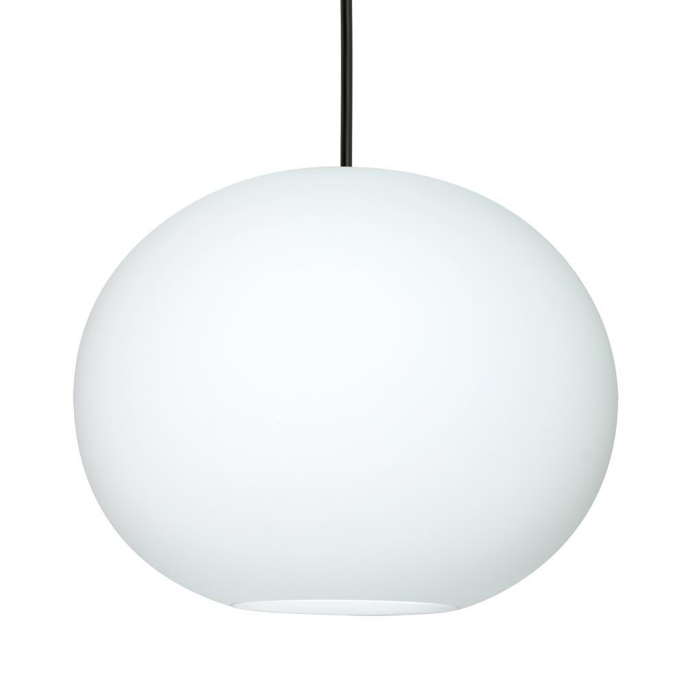 Besa Pendant Jordo Black Opal Matte 1x150W Medium Base
