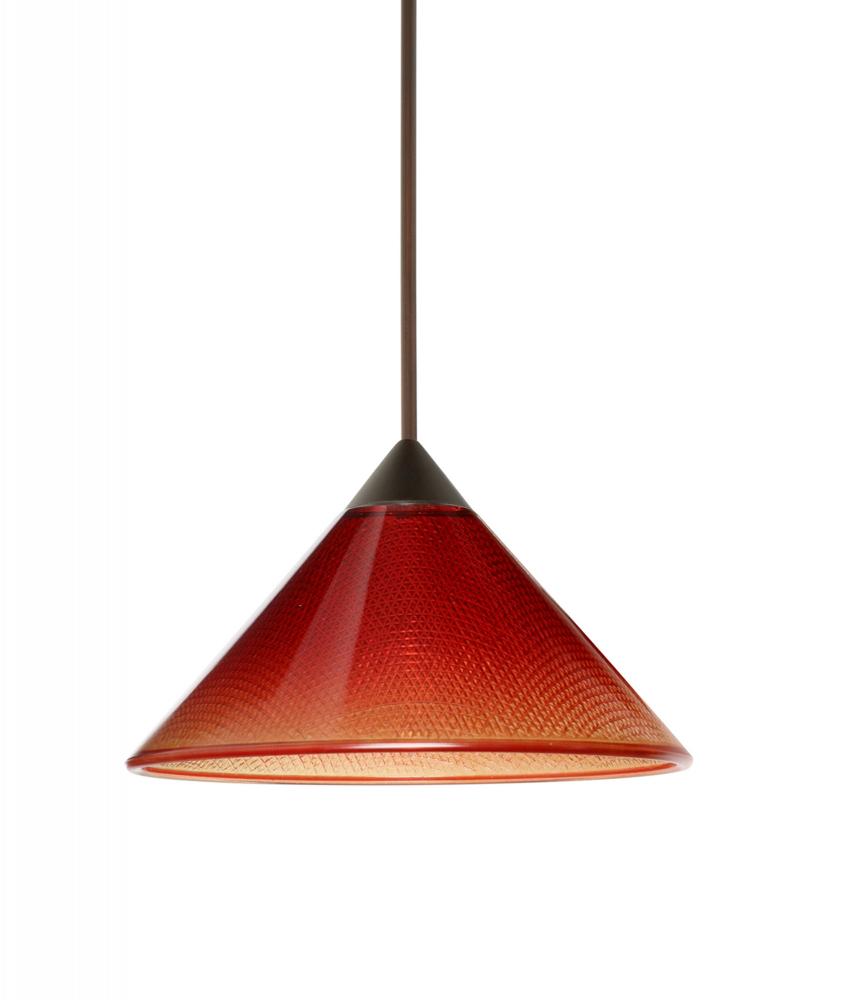 Besa Pendant Kona Bronze Sunset 1x50W MAX GY6.35 Base