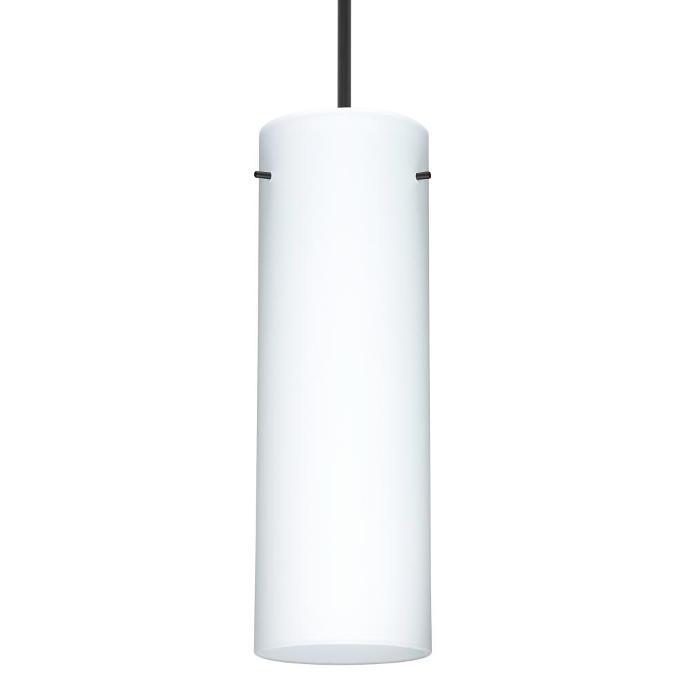 Besa Copa Pendant, Opal Matte, Black, 1x50W MAX GY6.35 Base, 0-10V Dimming