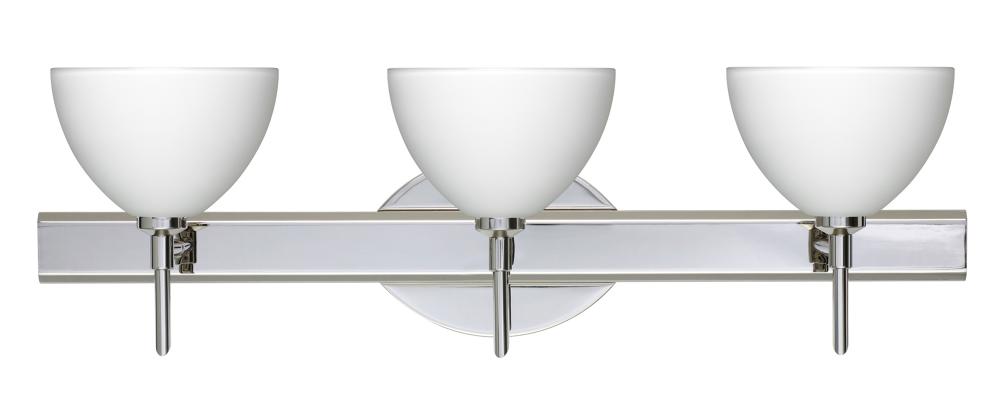 Besa Wall Brella Chrome White 3x40W G9