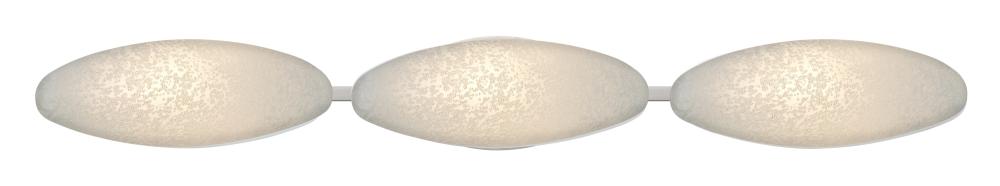 Besa Wall Aero Satin Nickel Stucco 3x5W LED