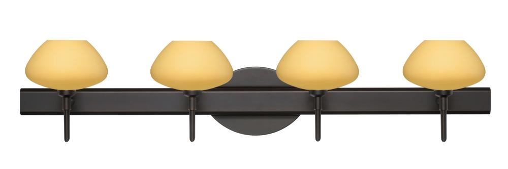 Besa Wall Peri Bronze Vanilla Matte 4x5W LED