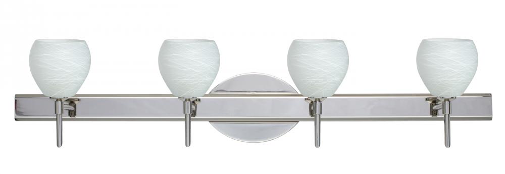 Besa Wall Tay Tay Chrome Cocoon 4x5W LED