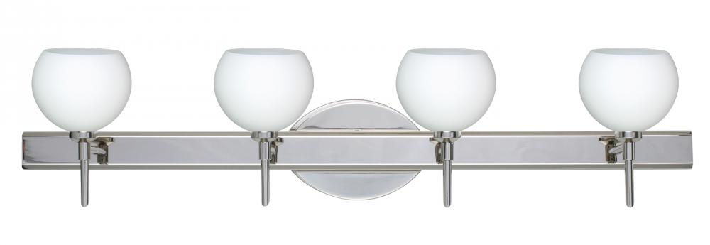 Besa Wall Palla 5 Chrome Opal Matte 4x40W G9