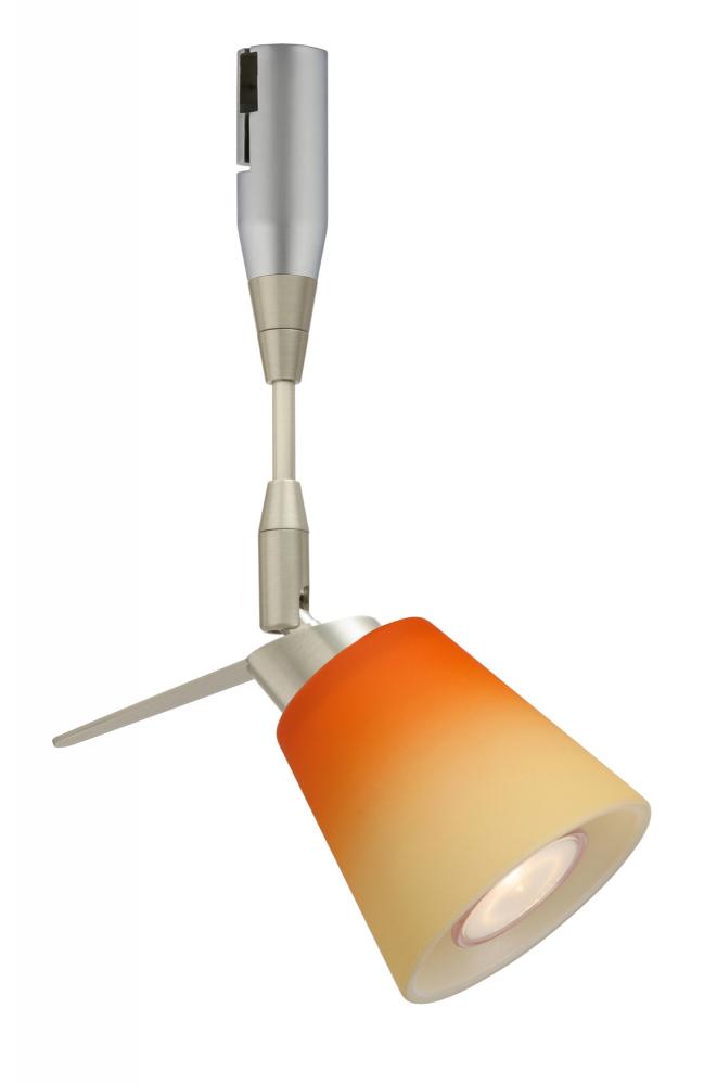 Besa Spotlight Canto 3 Satin Nickel Bicolor Orange/Pina 1x35W Bipin MR11