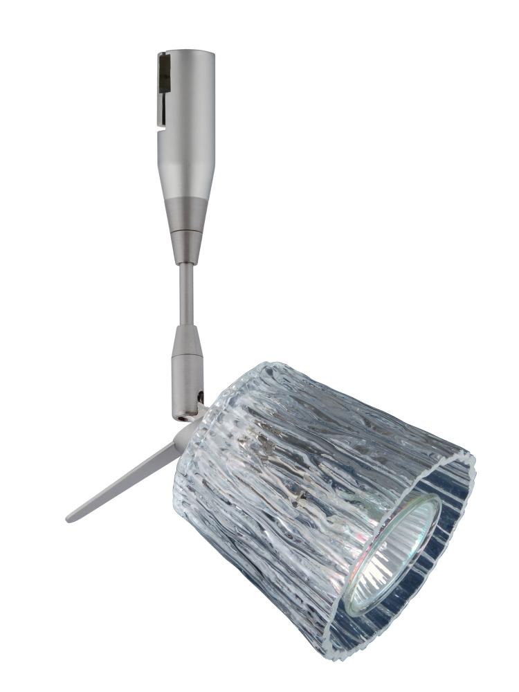 Besa Spotlight Nico 3 Satin Nickel Clear Stone 1x50W Bipin MR16