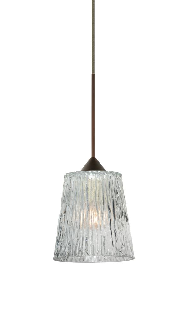 Besa Pendant For Multiport Canopy Nico 4 Bronze Clear Stone 1x35W MAX GY6.35 Base