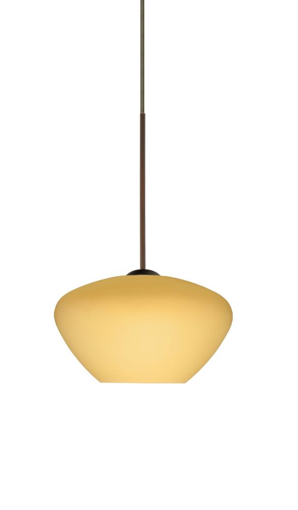 Besa Pendant For Multiport Canopy Peri Bronze Vanilla Matte 1x50W MAX GY6.35 Base