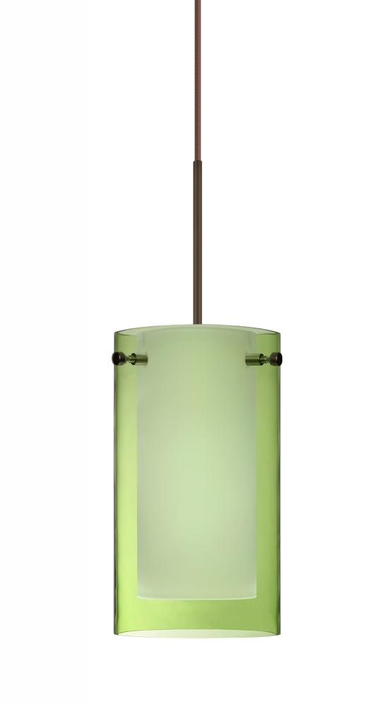 Besa Pendant For Multiport Canopy Pahu 4 Bronze Transparent Olive/Opal 1x35W MAX GY6.35 Base
