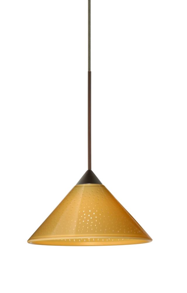 Besa Pendant Kona Bronze Mango Starpoint 1x50W MAX GY6.35 Base