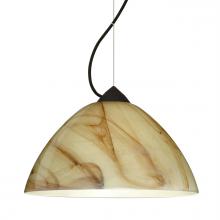 Besa Lighting 1KX-420183-BK - Besa Tessa Cable Pendant Mocha Black 1x75W Medium Base