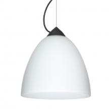 Besa Lighting 1KX-447007-BK - Besa Vila Cable Pendant Black Opal Matte 1x60W Medium Base