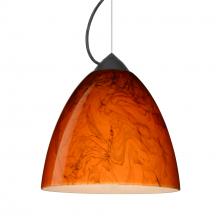 Besa Lighting 1KX-4470HB-BK - Besa Vila Cable Pendant Black Habanero 1x60W Medium Base