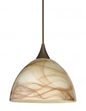 Besa Lighting 1XT-467983-BR - Besa Pendant Brella Bronze Mocha 1x50W MAX GY6.35 Base