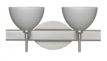 Besa Lighting 2SW-4679TN-LED-SN - Besa Wall Brella Satin Nickel Titan 2x5W LED