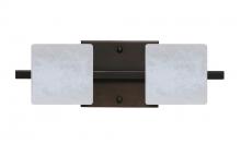 Besa Lighting 2WS-787319-BR - Besa Wall Paolo Bronze Carrera 2x50W G9