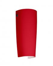 Besa Lighting 7041RM-BK - Besa Wall Tomas Black Ruby Matte 1x75W Medium Base