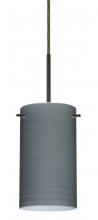 Besa Lighting B-4404TN-BR - Besa Stilo 7 Pendant For Multiport Canopy Bronze Titan 1x50W E12 base