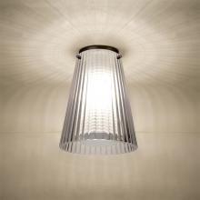 Besa Lighting DIONCLC-BR - Dion Ceiling, Clear Shade, Bronze Finish, 1x60W MAX Medium base