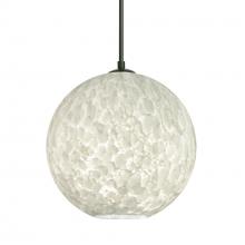 Besa Lighting J-COCO819-BK - Besa Coco 8 Pendant For Multiport Canopy, Carrera, Black Finish, 1x60W Medium Base