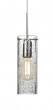 Besa Lighting J-JUNI10CL-EDIL-SN - Besa, Juni 10 Pendant For Multiport Canopy, Clear Bubble, Satin Nickel, 1x4W LED Filament