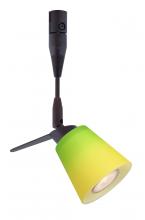 Besa Lighting RSP-5042GY-BR - Besa Spotlight Canto 3 Bronze Bicolor Green/Yellow 1x35W Bipin MR11