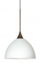 Besa Lighting RXP-467907-BR - Besa Pendant Brella Bronze White 1x50W MAX GY6.35 Base