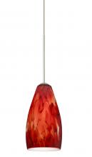 Besa Lighting RXP-719841-SN - Besa Pendant Karli Satin Nickel Garnet 1x50W MAX GY6.35 Base