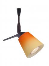 Besa Lighting SP-5042OP-BR - Besa Spotlight Canto 3 Bronze Bicolor Orange/Pina 1x35W Bipin MR11