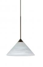 Besa Lighting X-117652-BR - Besa Pendant For Multiport Canopy Kona Bronze Marble 1x50W MAX GY6.35 Base