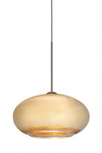 Besa Lighting X-2492GF-BR - Besa Pendant For Multiport Canopy Brio 7 Bronze Gold Foil 1x35W MAX GY6.35 Base