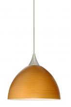 Besa Lighting X-4679OK-SN - Besa Pendant For Multiport Canopy Brella Satin Nickel Oak 1x50W MAX GY6.35 Base