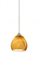 Besa Lighting X-5605HN-SN - Besa Pendant For Multiport Canopy Tay Tay Satin Nickel Honey 1x50W MAX GY6.35 Base